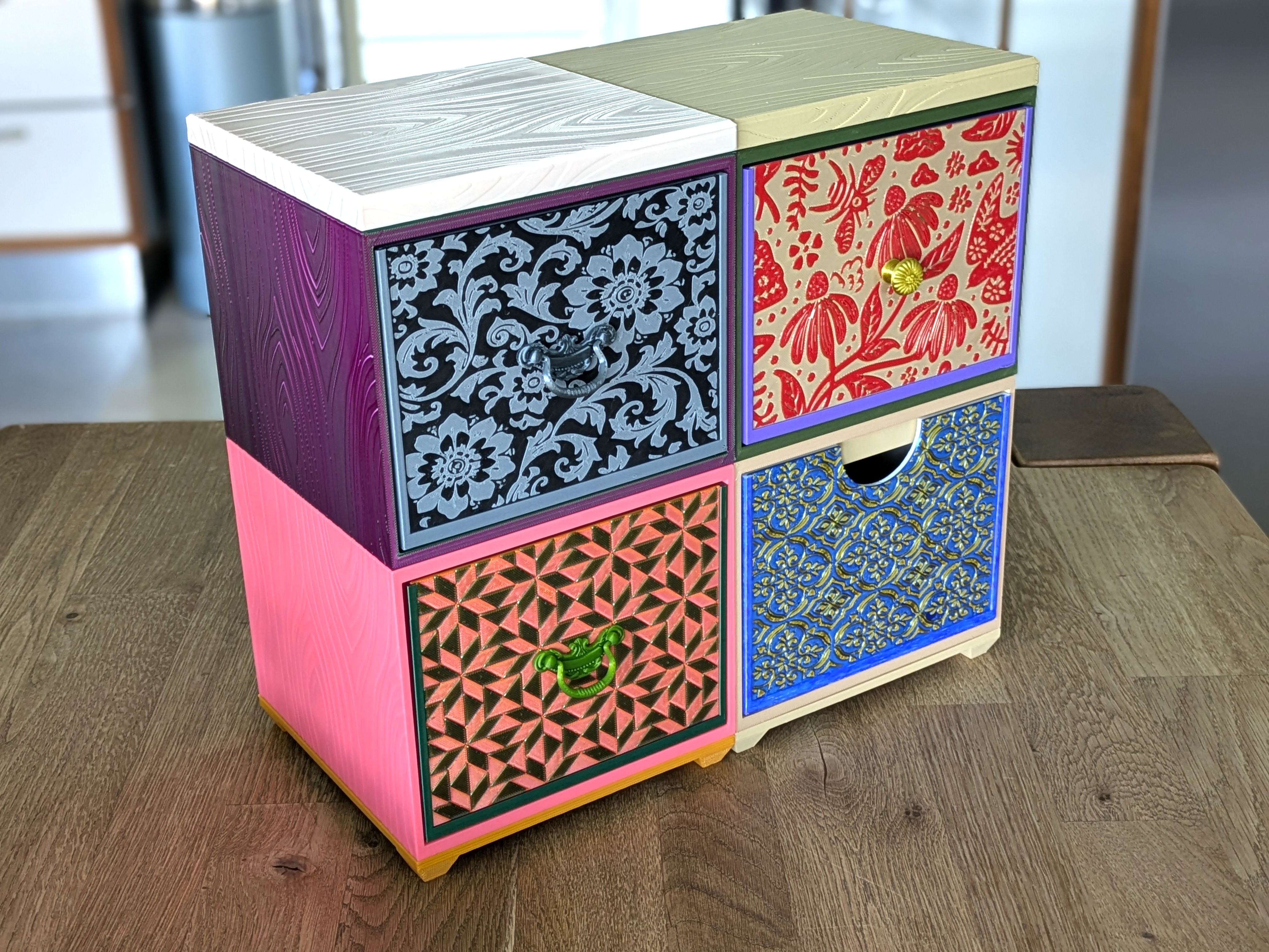 Stackable Drawers- Squarish- Mix and Match - 1