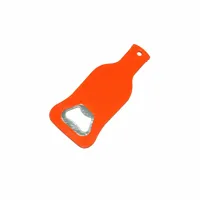 Porte-clés décapsuleur plat en forme de bouteille — photo 2