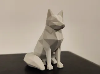 Low Poly Fuchs