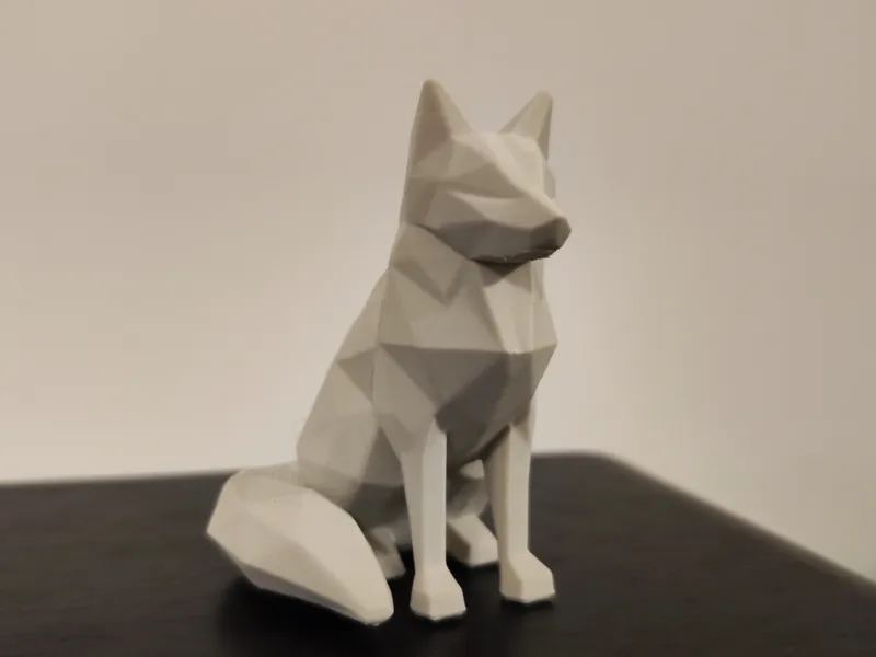 Low Poly Fuchs