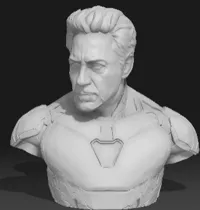 0.2mm layer, 2 walls, 15% infill tony stark