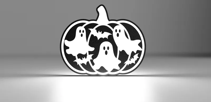 Pumpkin LED Light Box