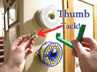 Wall‑Mount Spool Holder (No Supports, Multi‑Screw)