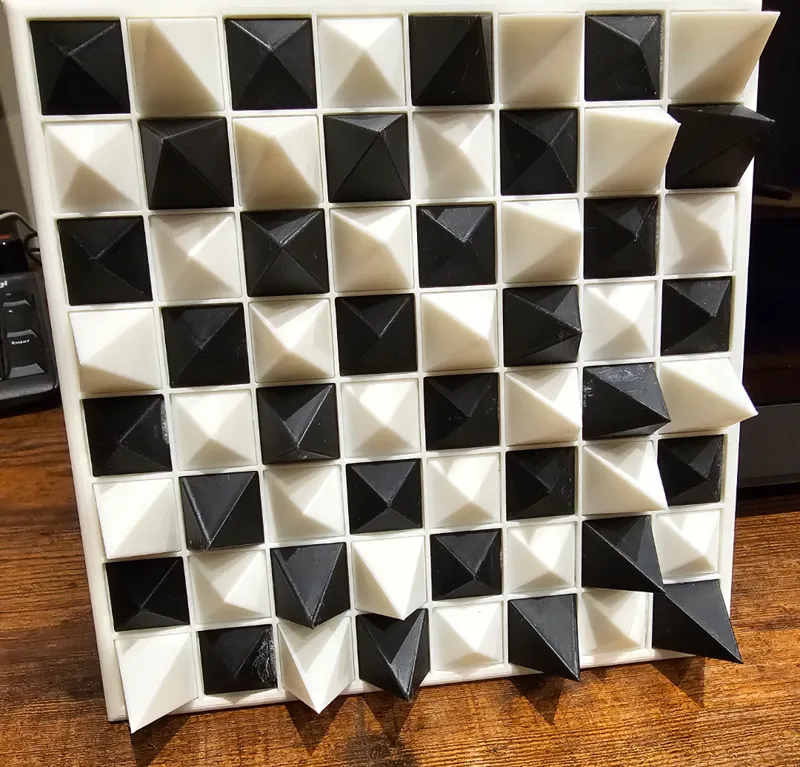 spiky wall art
