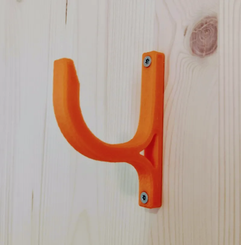 Simple hook for bicycle helmets