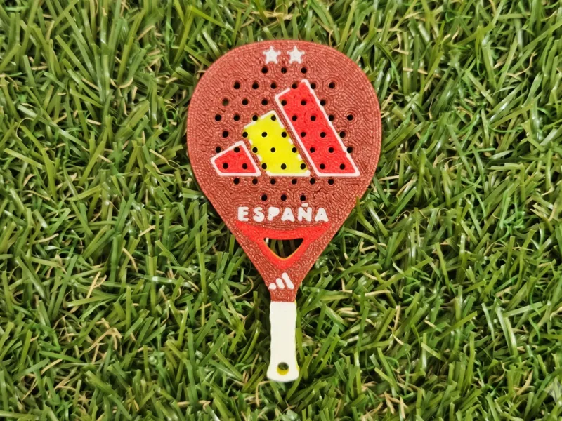 Adidas Spain 2 Stars World Champion Padel Keychain