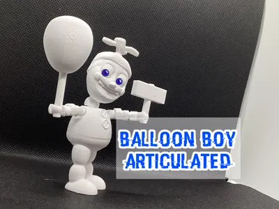 Balloon Boy Articulated Figurine 1:12