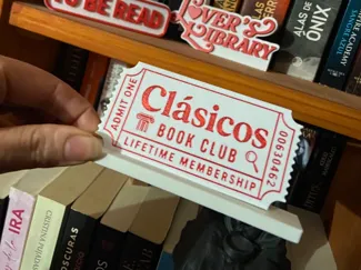 Book Club libros clasicos, cartel para estanterias