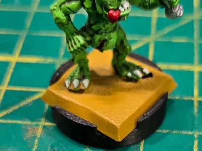 convert 25mm square to 32mm round base