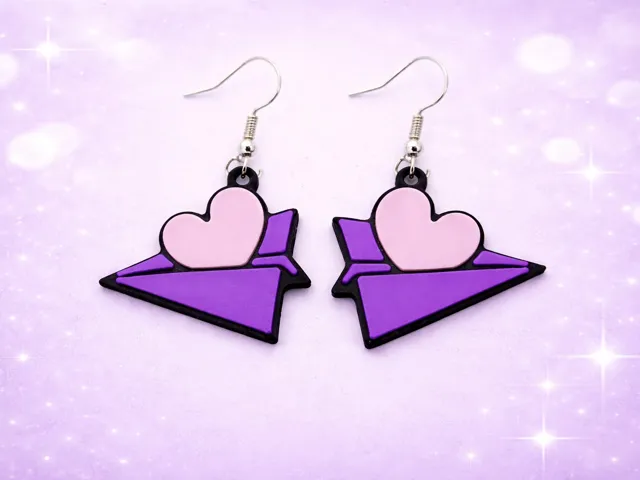 Love Flight Earrings - Valentine's Day