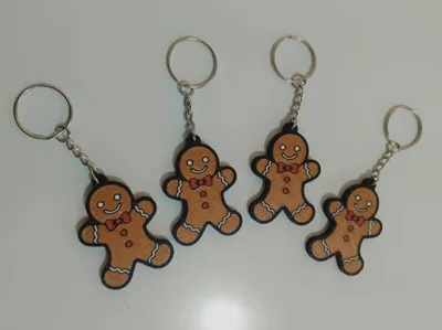 Gingerbread Keychain