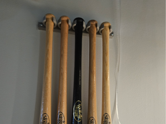 Mini souvenir baseball bat holder