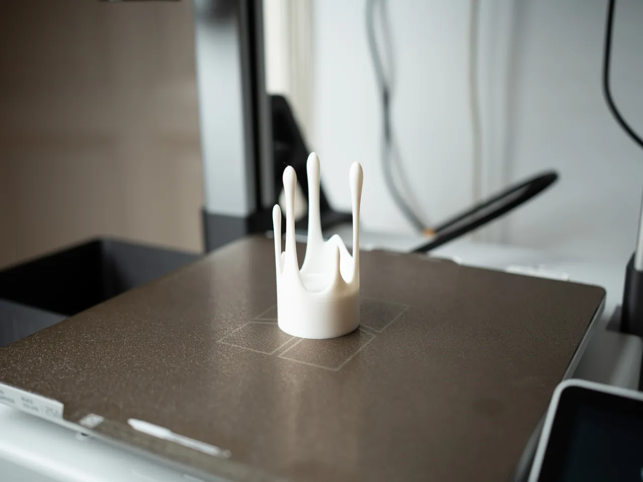 Floating dripping candle – LED tealight holder view 4