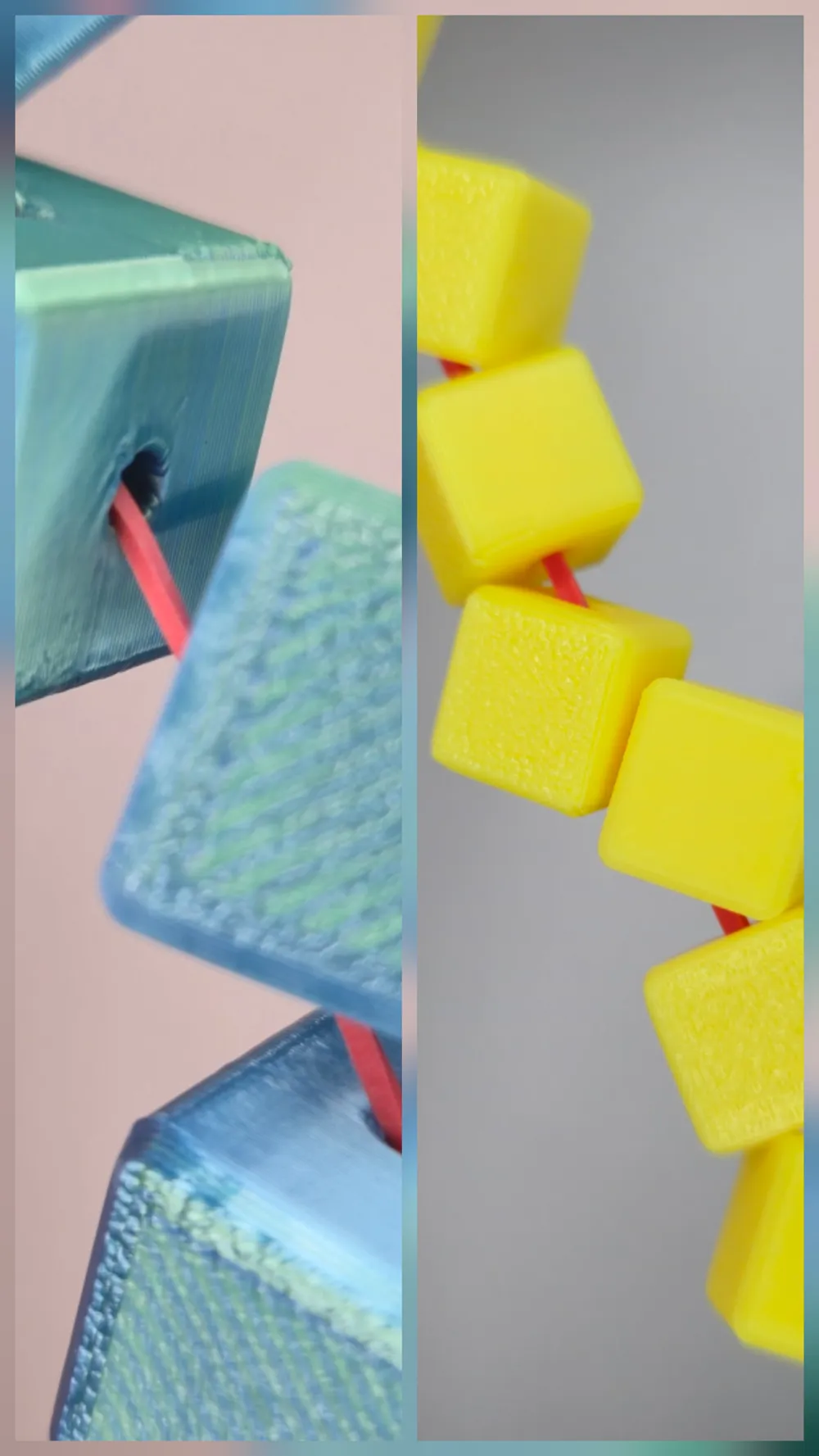 Cube Snake Puzzle - Free 3D Print Model - MakerWorld