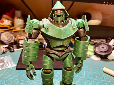 Giant Ape Puppet - Assembly, Articulated