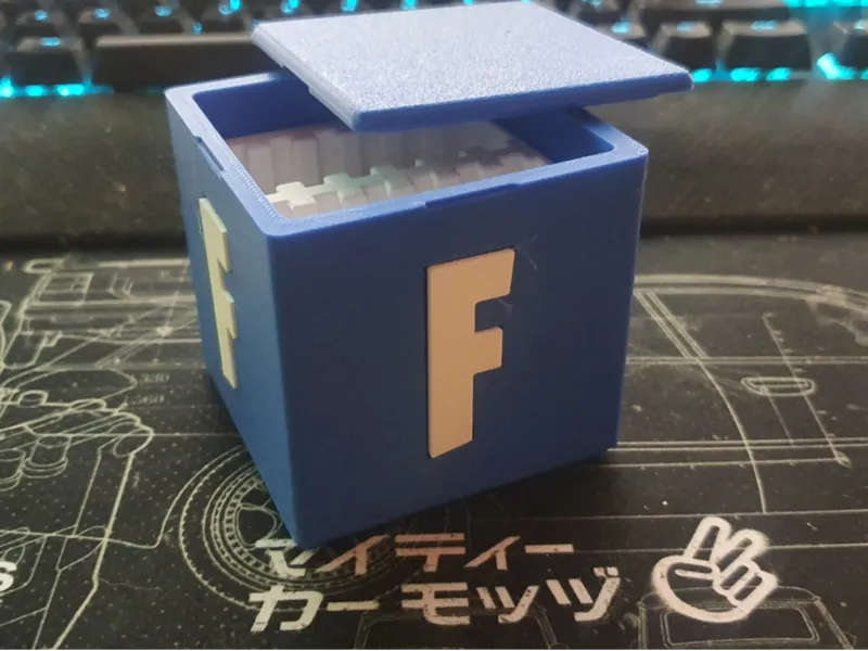 Fortnite Switch game cartridge holder