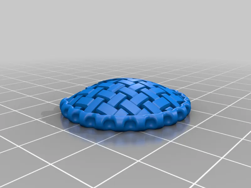 Pie Shaped Yarn Cutter Keychain by SprocketStudios MakerWorld