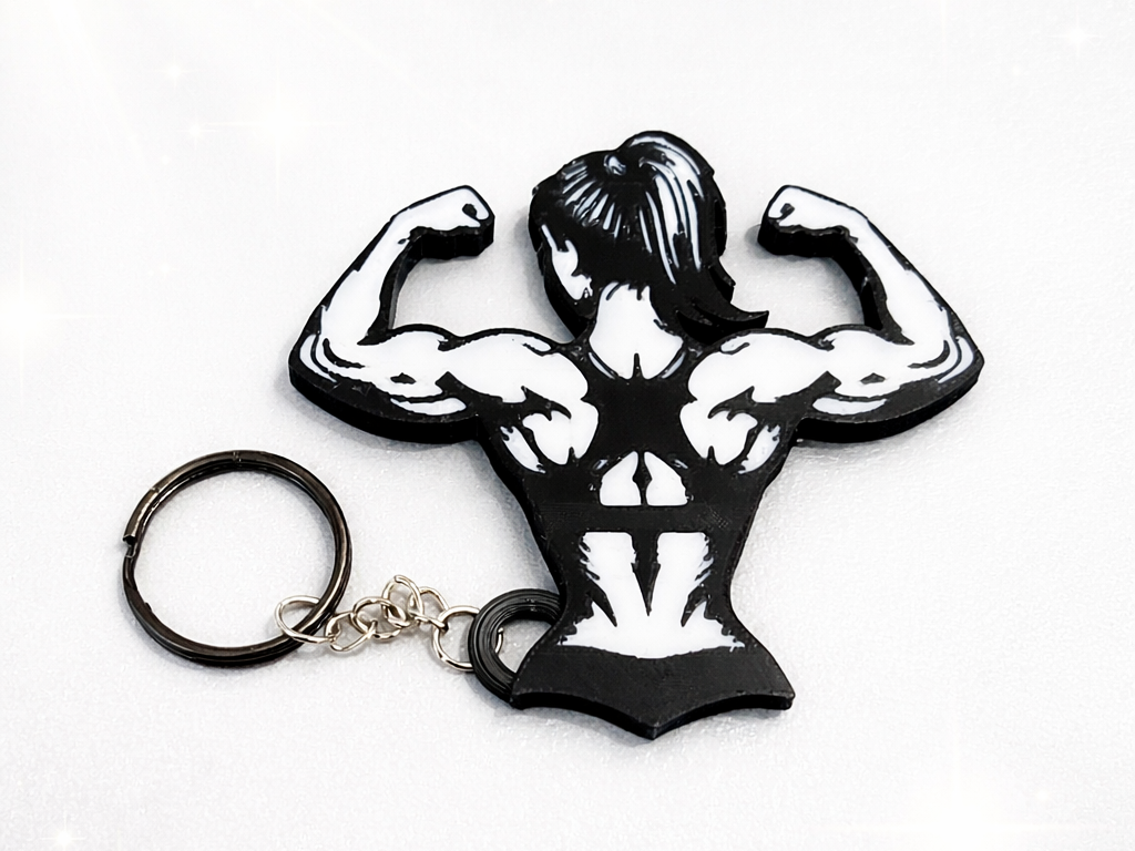 gym keychain