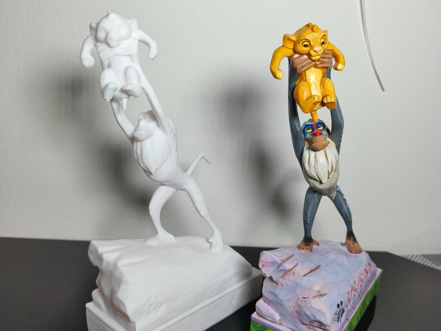 Heir to the throne simba lion king 3d scan