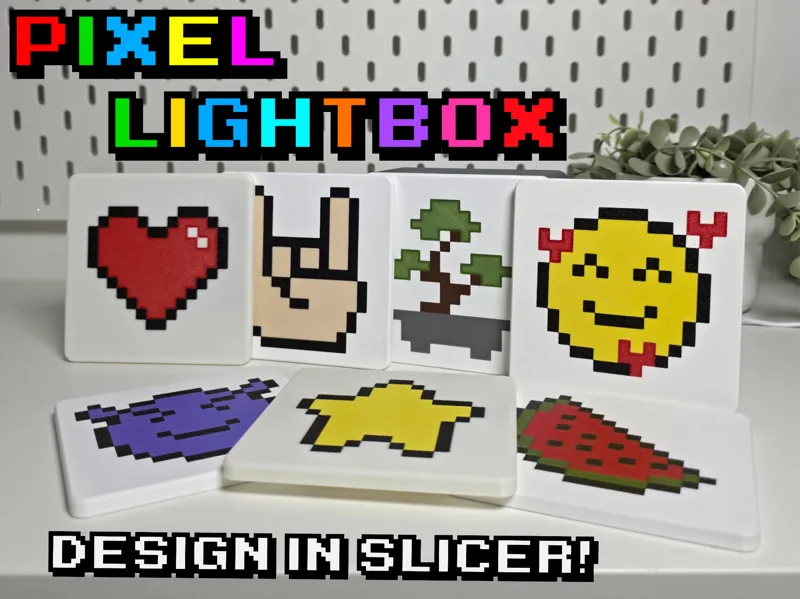 Customizable Pixel lightbox