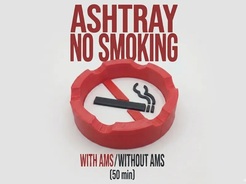 Ashtray - No Smoking