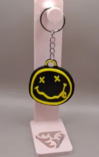 Nirvana Logo  Keyring - 0.2mm layer, 2 walls, 15% infill