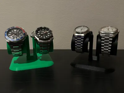 Dual watch stand