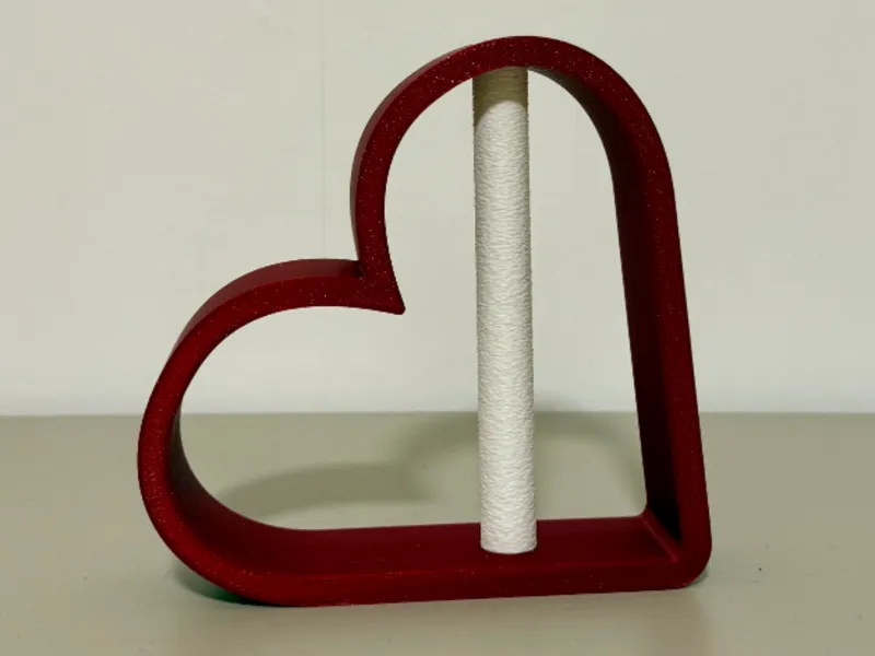 Herz mit Röhre - perfekt als Valentinstagsgeschenk