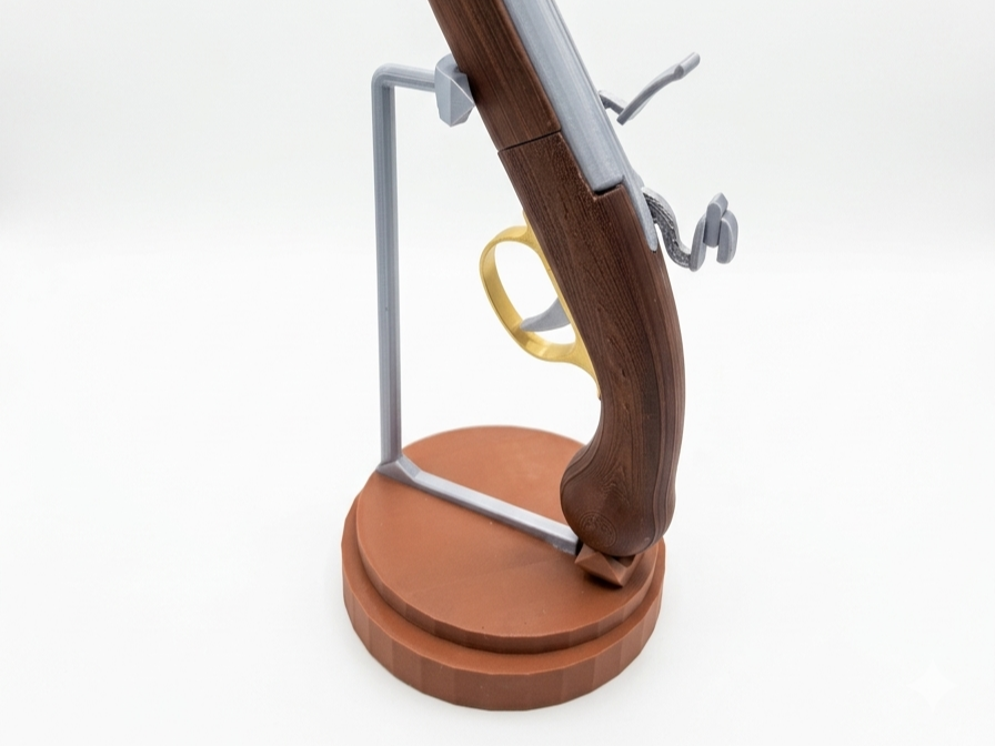 Display Stand for Antique & Replica Pistols