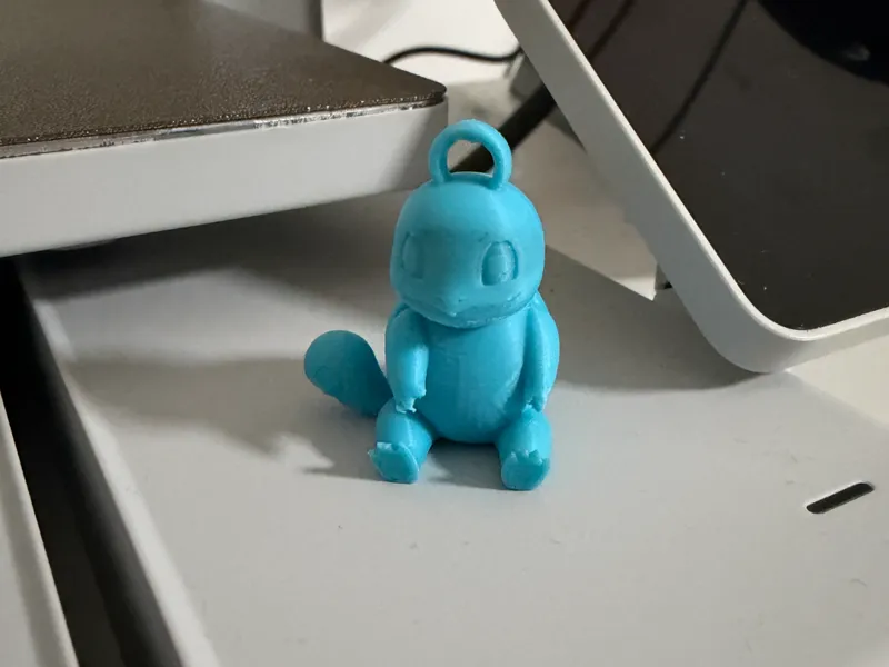 Cute mini Squirtle keychain