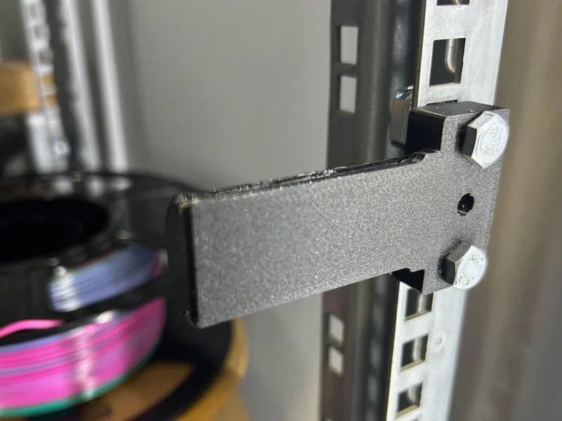 Rack mount 1U for P2S spool holder