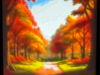 Fall Season Lithophane Panels