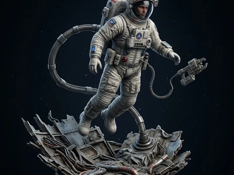 Floating Astronaut