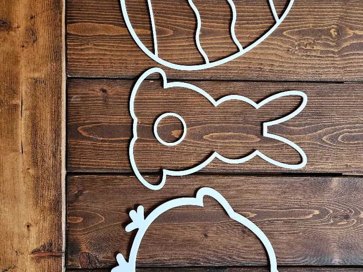 Easter Craft Frame for Kids, Egg, Bunny and Chick