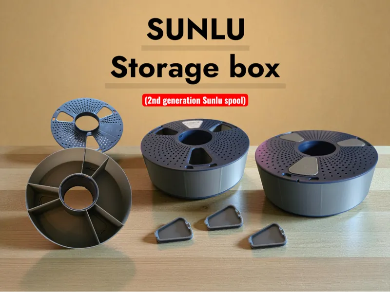 SUNLU spool - Storage box! Perfect fit!