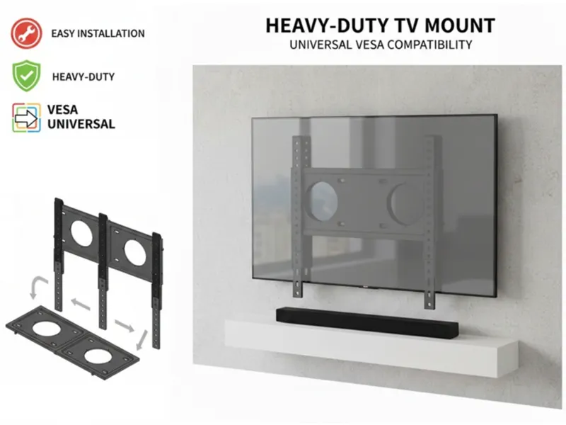 Support TV Mural (compatible VESA)