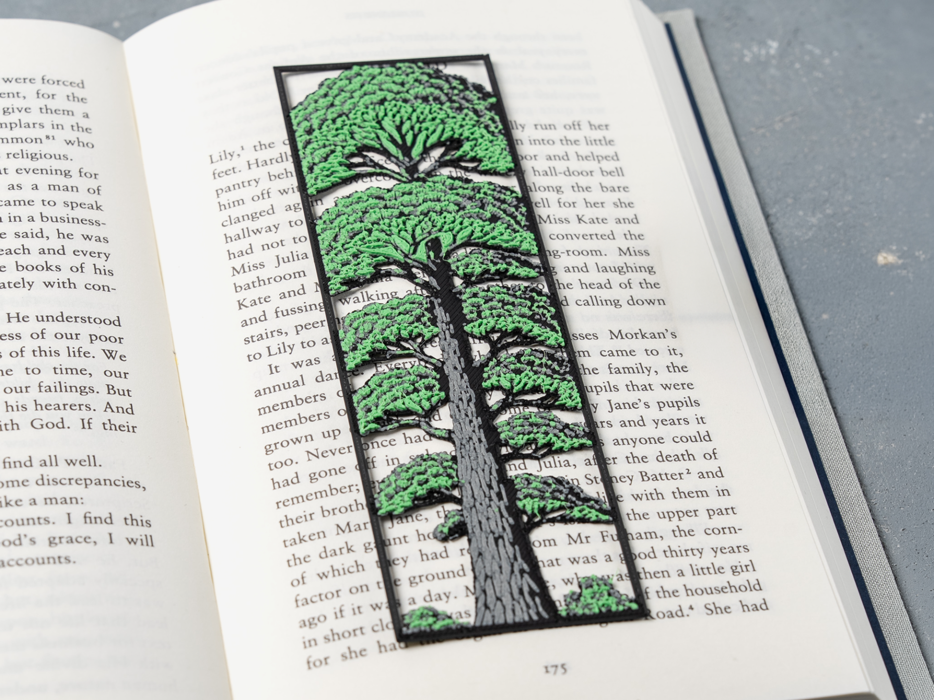 Pine Tree Bookmark