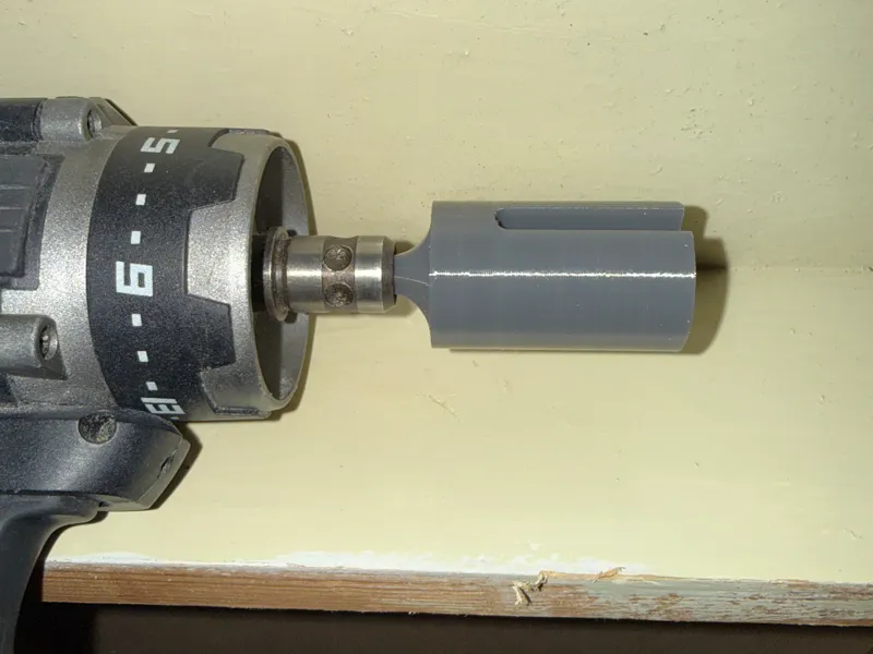 Wing nut driver drill bit NO SUPPORTS