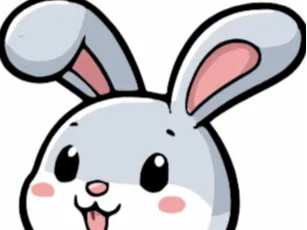 bunny keyring 