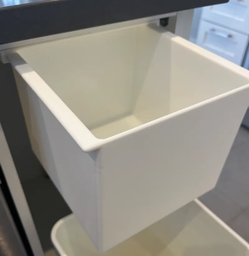 under desk container