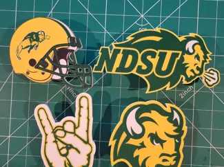 NDSU Sports Pack for Not Another Brick Wreath
