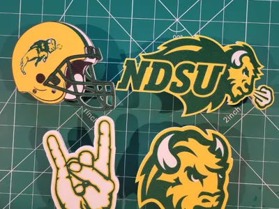 NDSU Sports Pack for Not Another Brick Wreath