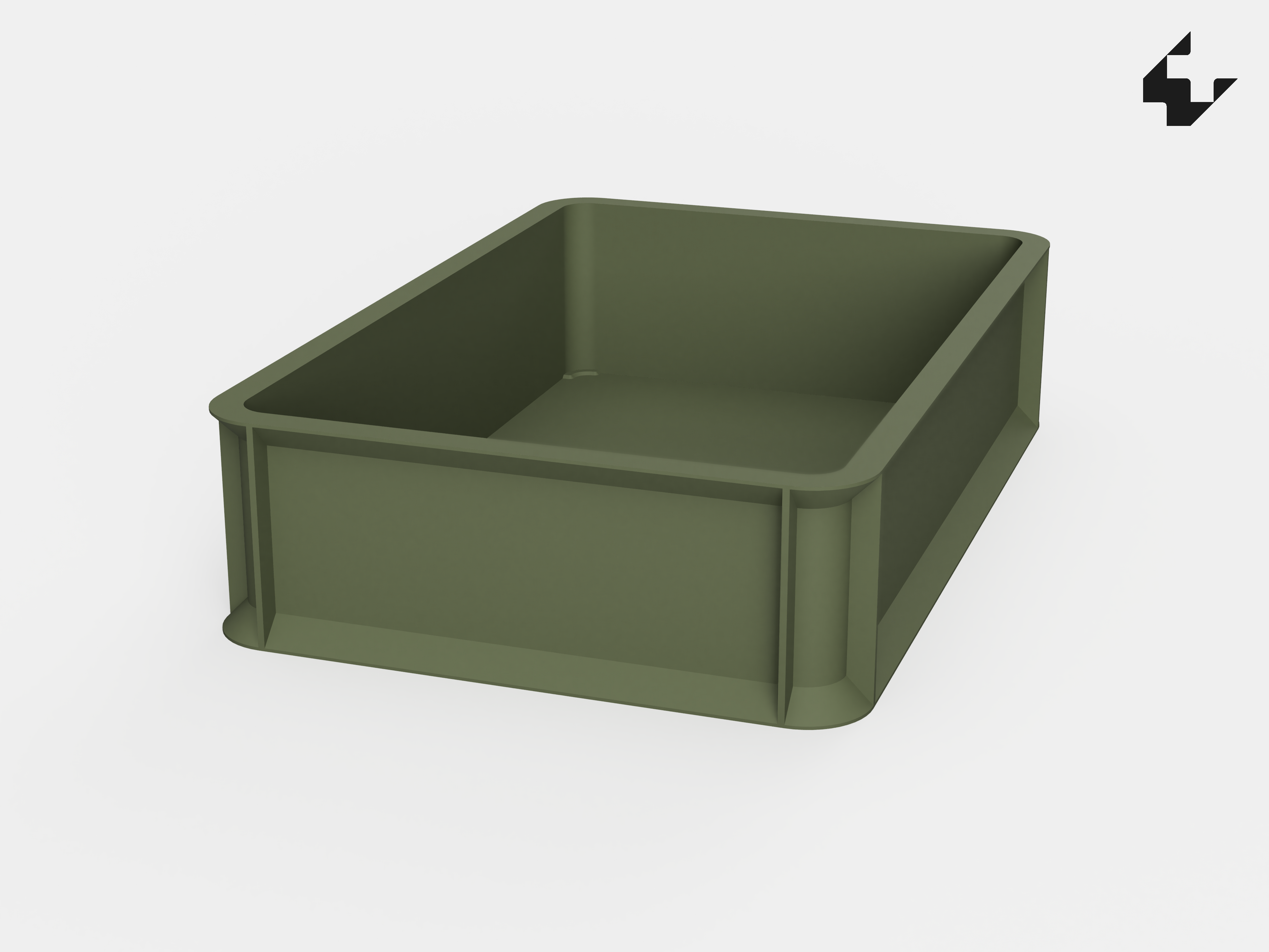 Miniatura 2 do modelo 3D Stackable Storage Boxes | Modular & Clean