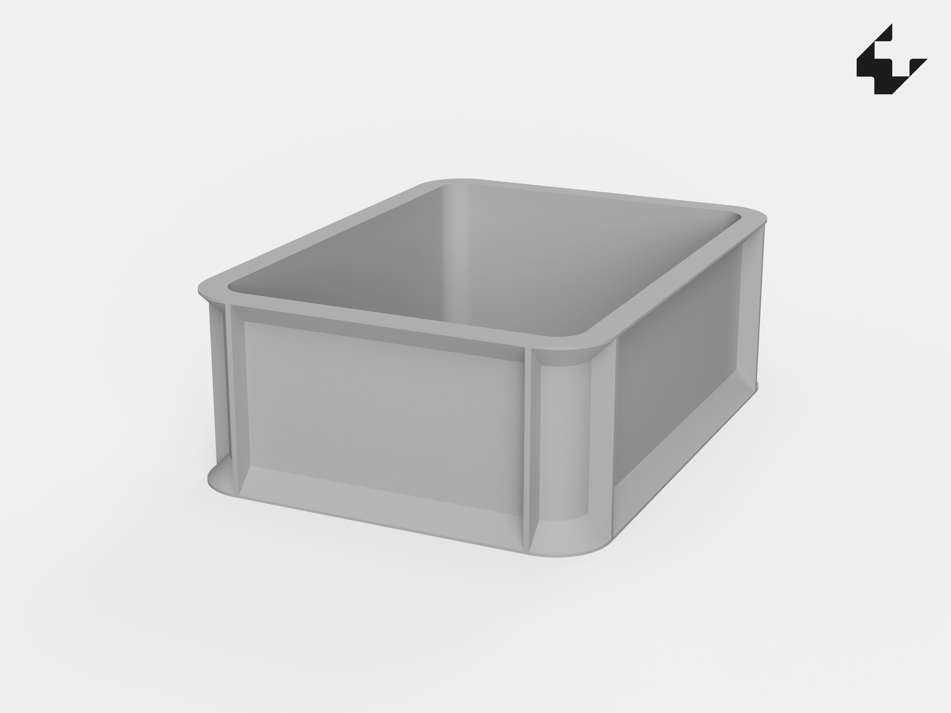 Miniatura 1 do modelo 3D Stackable Storage Boxes | Modular & Clean
