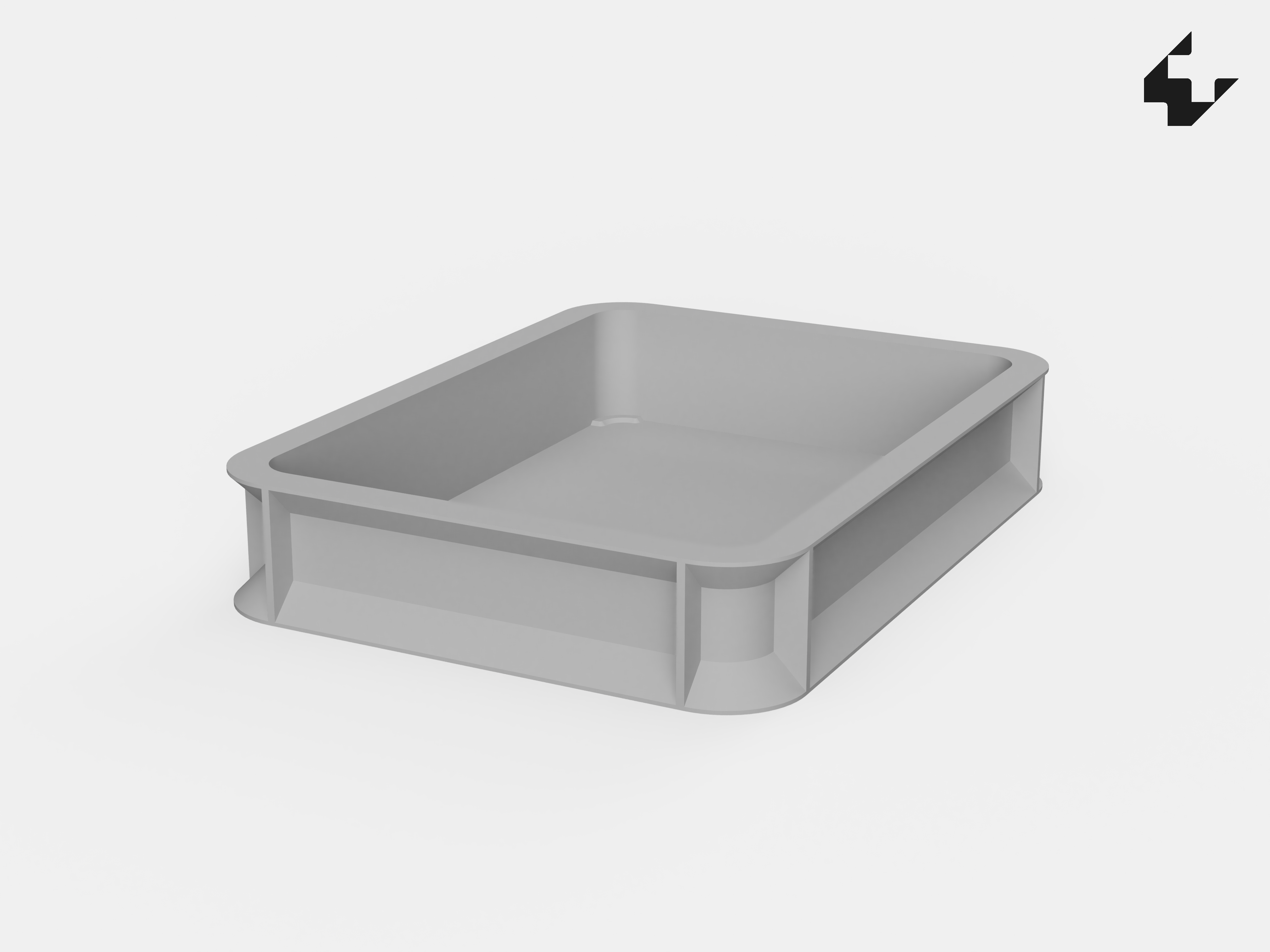 Miniatura 5 do modelo 3D Stackable Storage Boxes | Modular & Clean