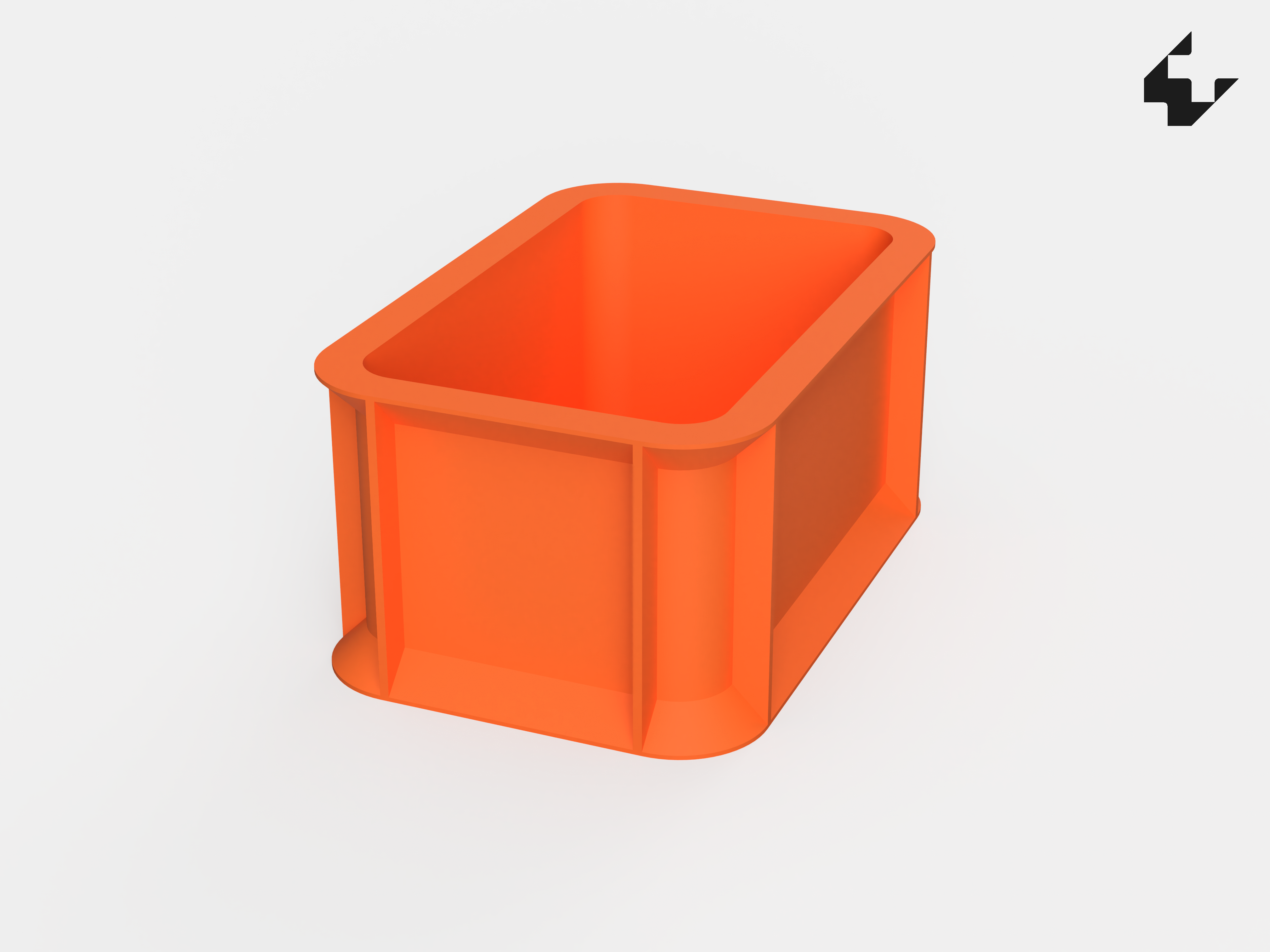 Miniatura 3 do modelo 3D Stackable Storage Boxes | Modular & Clean