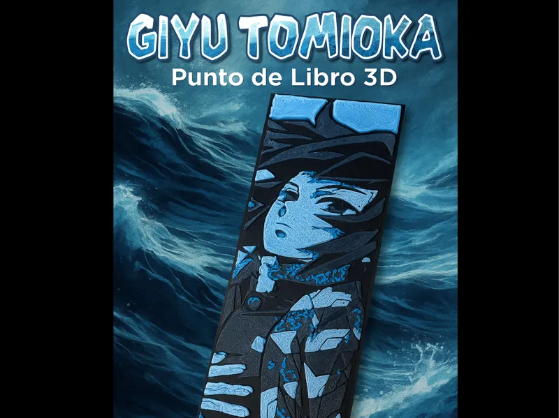 Giyu Tomioka: Pilar del Agua Demon Slayer Hueforge