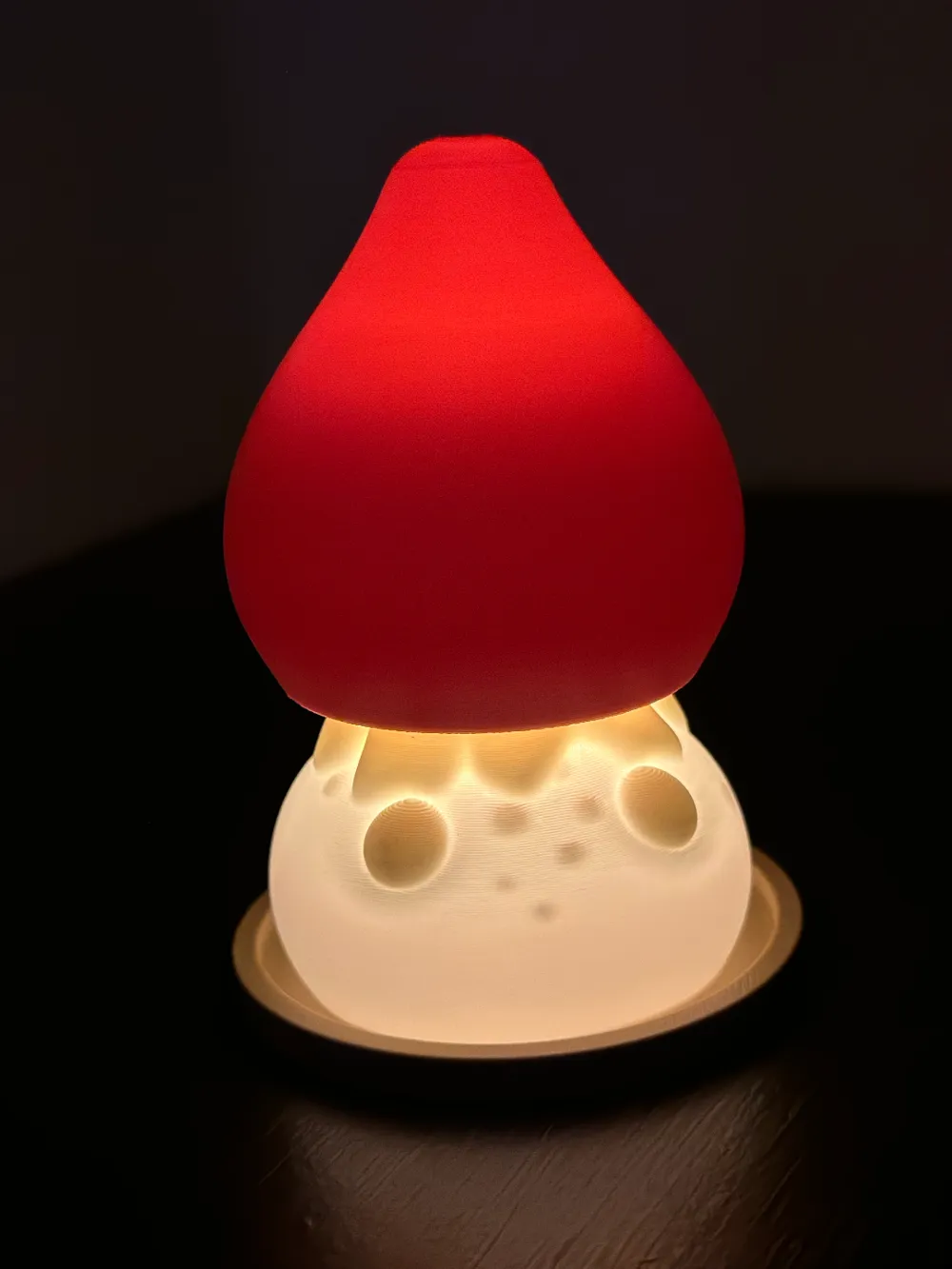 MUSHROOM CORAL NIGHTLIGHT 3 inch