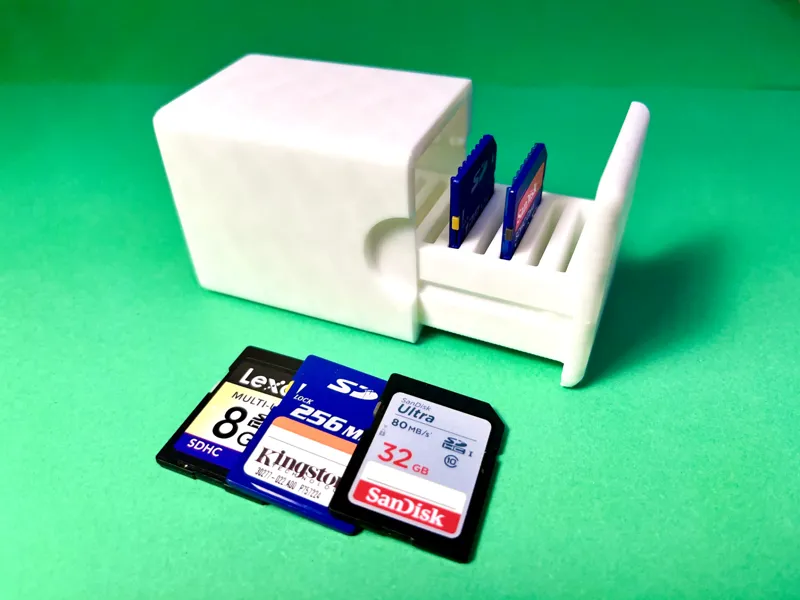 SD Card Organizer Case