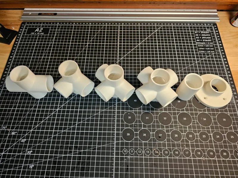 1 inch Decorative Pipe Fittings